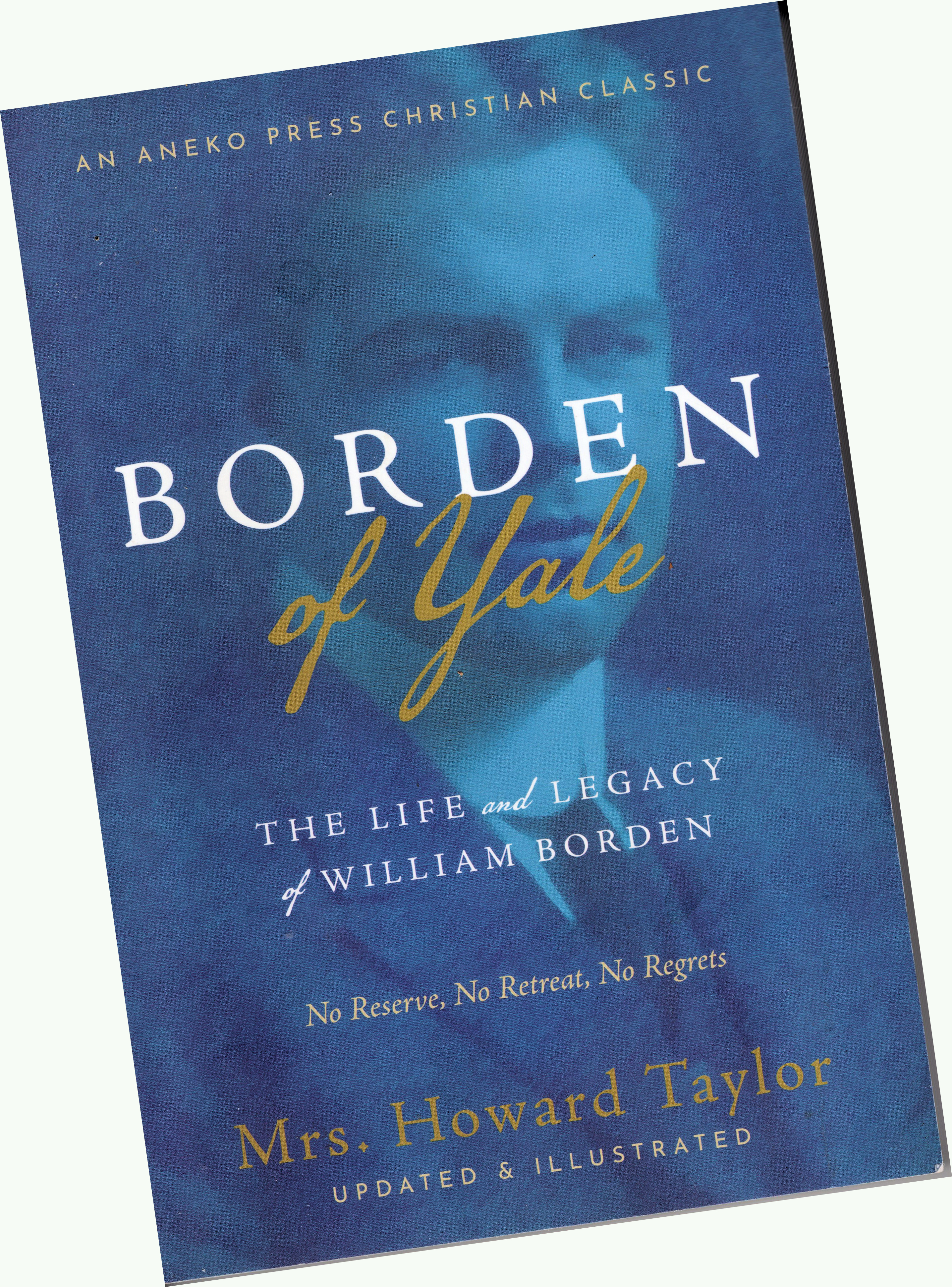 Cover of Taylor's biography of Bill Borden