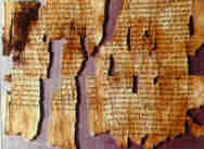 A Dead Sea Scroll discovered in 1947