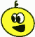 Cartoon smiley face of a procrastinator
