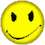 Cartoon smiley face of
They-Owe-Me Thelma