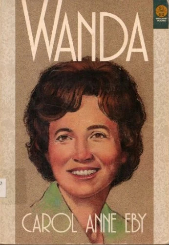 Book cover with painting of Wawnda Knox's smiling