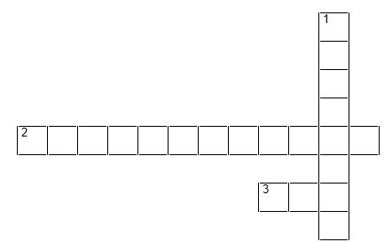 Crossword puzzle grid