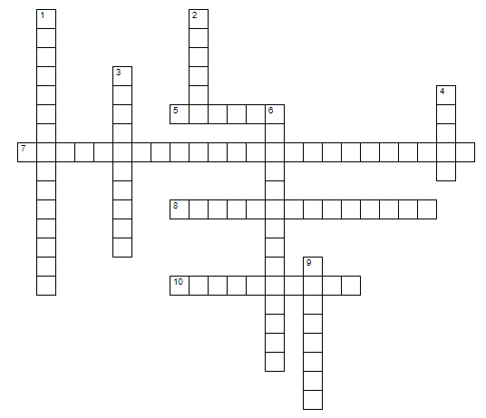 crossword puzzle grid