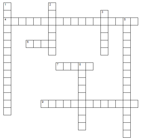 crossword puzzle grid