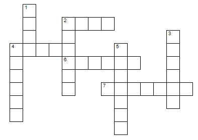 Crossword puzzle grid