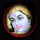 Image of Lord Krishna, Hindu god