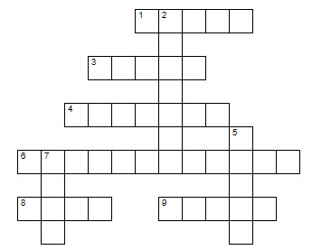 Crossword puzzle grid