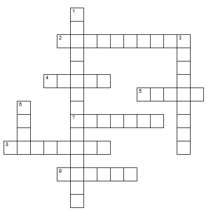 Bible crossword puzzle grid for Jesus in Matthew and Mark