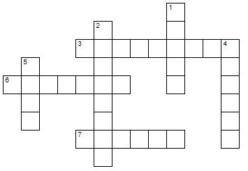 Crossword puzzle grid