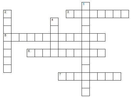 Crossword puzzle grid