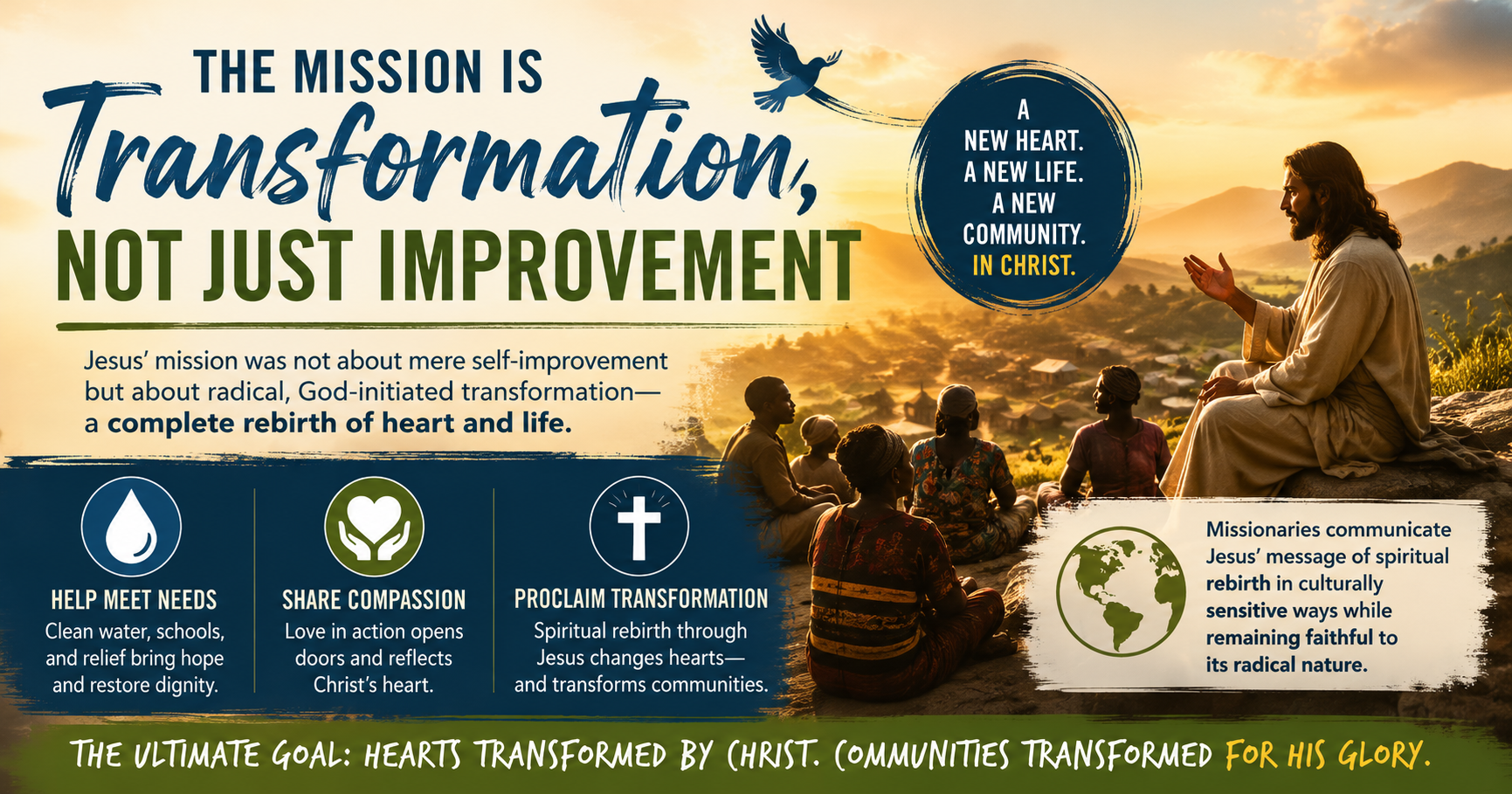 Radical Transformation in Christ | Christian Missions
