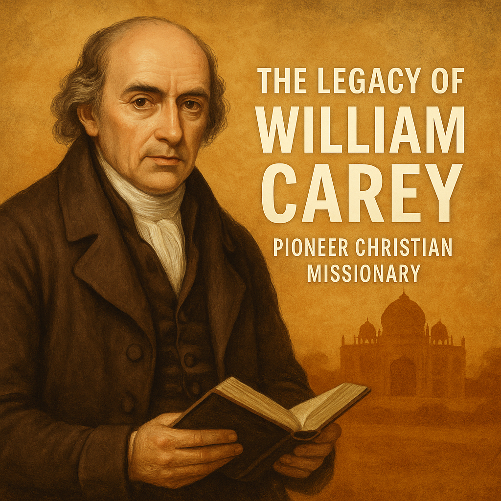 Missionary William Carey's Legacy of Holistic Ministry