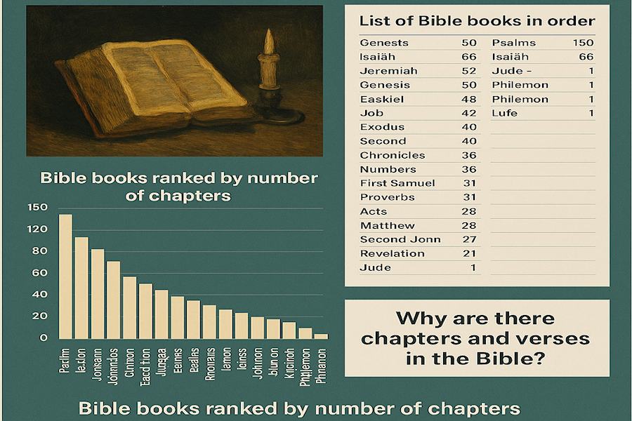 Books, Chapters, and Verses in the Bible | Bible Overview
