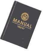 photo of Nazarene Manual containing the statement on divorce